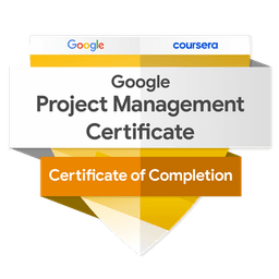 Google Project Management Certificate badge